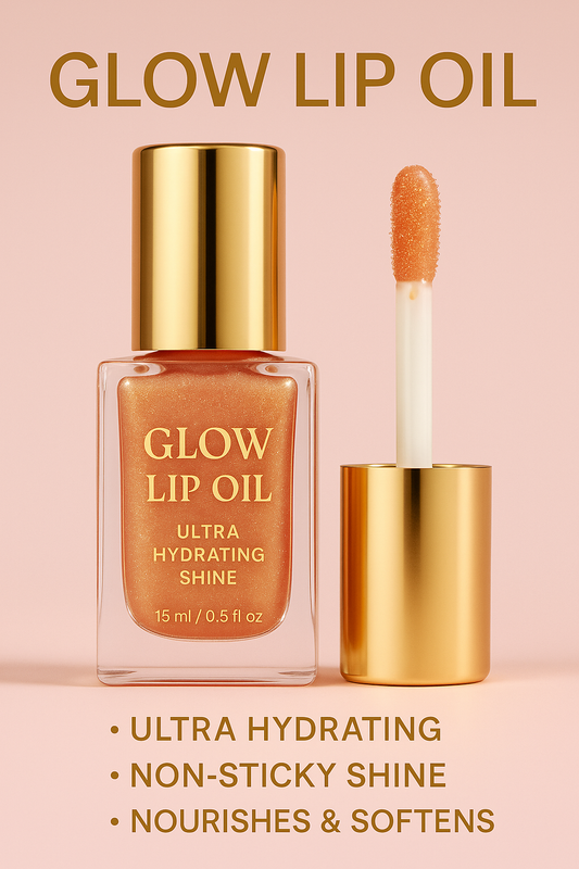 ✨ Glow Lip Oil — Ultra Hydrating Shine